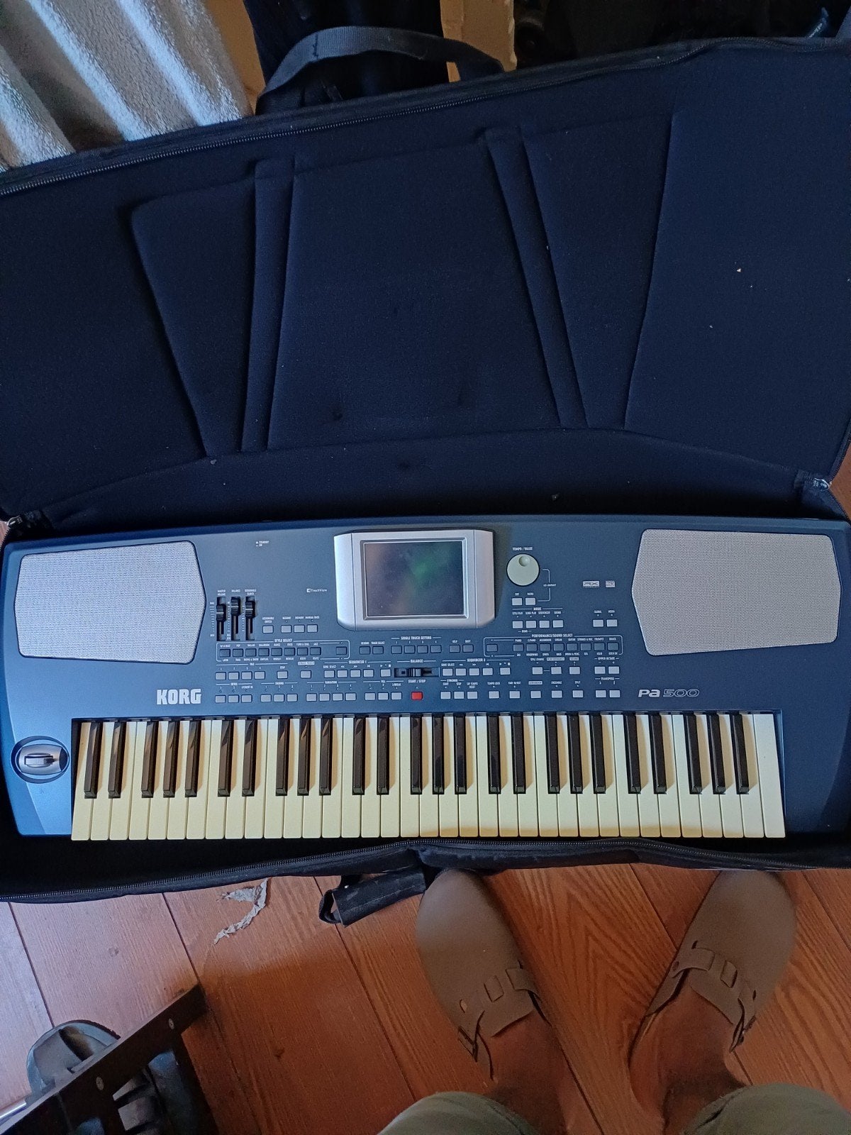 Korg PA 500, Ophalen of Verzenden, Zo goed als nieuw, 61 toetsen, Korg
