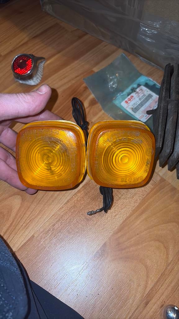 Honda mt knipperlichten geel NOS, Ophalen of Verzenden, Nieuw, Overige merken