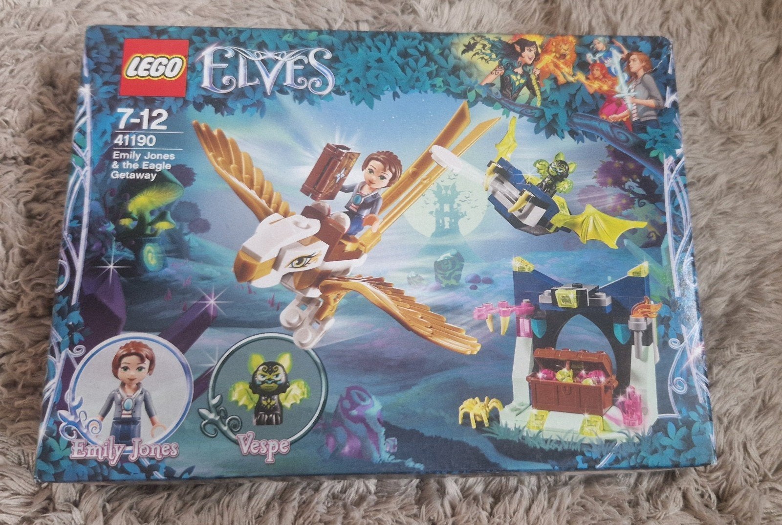 🆕️Nieuwe doos LEGO Elves 41190 Emily Jones & de Adelaar, Overige thema's, Nieuw, Ophalen of Verzenden, Complete set