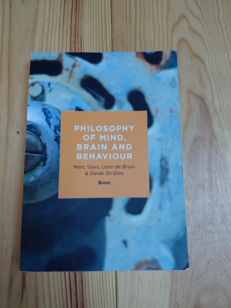 Marc Slors - Philosophy of mind, brain and behaviour, Ophalen of Verzenden, Zo goed als nieuw, Marc Slors; Leon de Bruin; Derek Strijbos