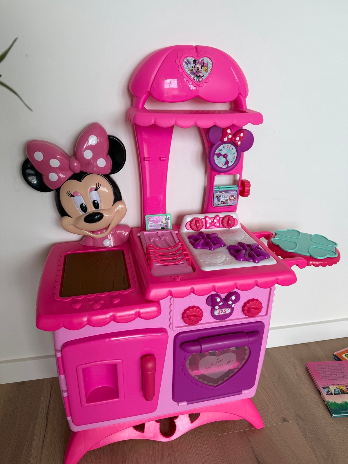 Minnie Mouse Speelkeuken - Roze Kinderkeuken, Ophalen of Verzenden, Gebruikt, Kunststof, Speelkeuken