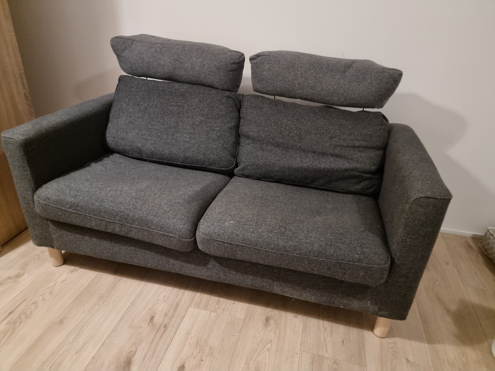 Pärup bank (sofa), Ophalen, Kunststof, 150 tot 200 cm, Tweepersoons