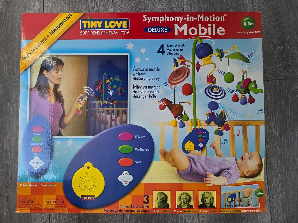 Tiny Love Symphony-in-Motion Mobile, Ophalen, Nieuw, Mobiel, Met geluid
