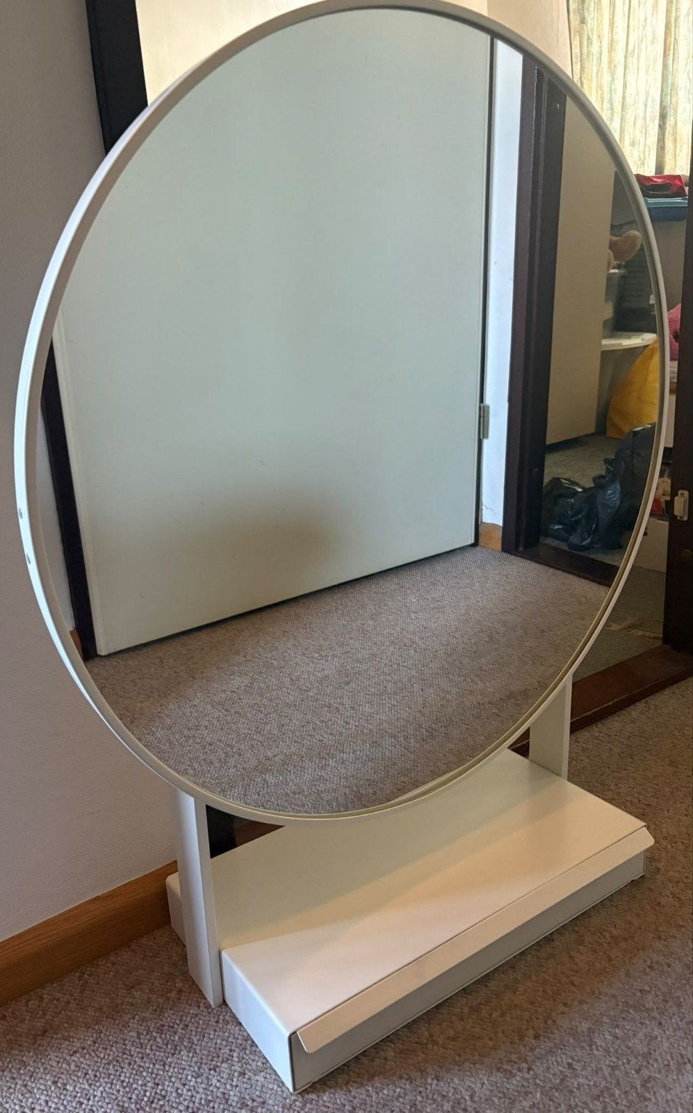 Spiegel (Ikea) met opberglade voor sieraden, Ophalen, Minder dan 50 cm, Zo goed als nieuw, Minder dan 100 cm