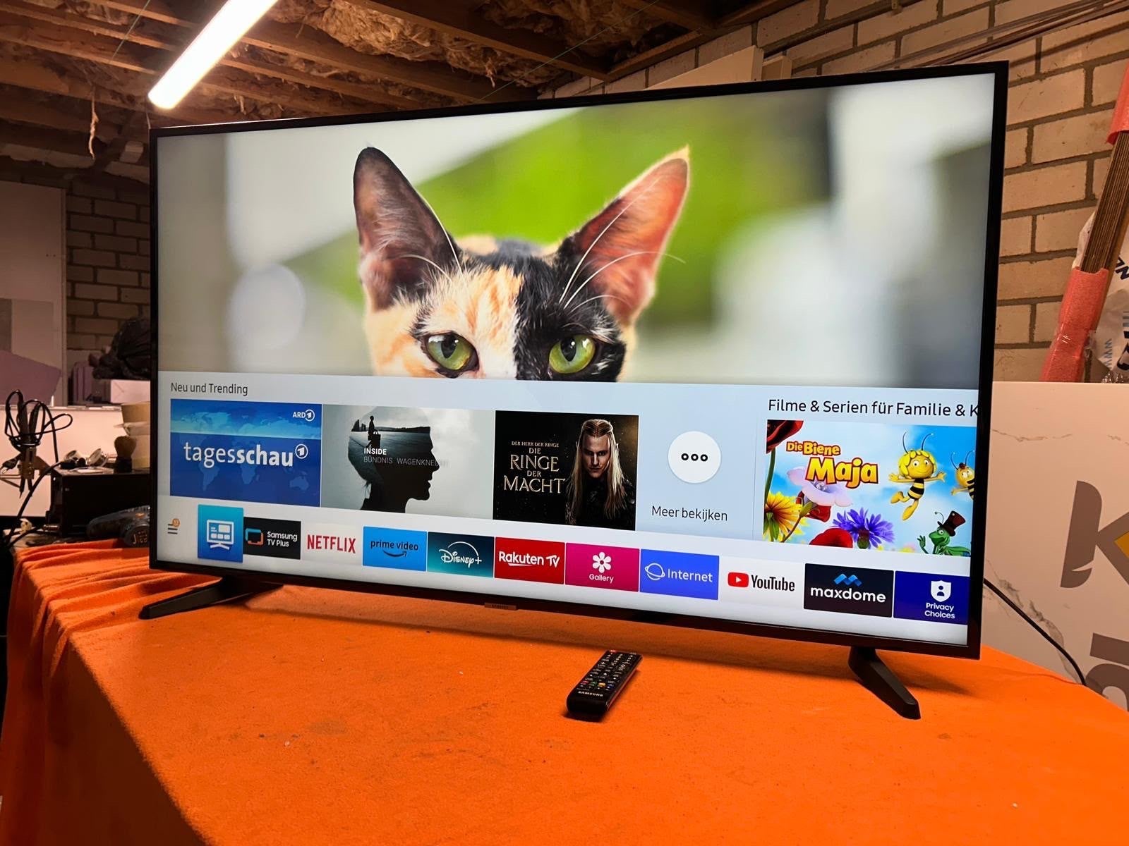 Samsung 65 inch Smart TV 4K Ultra HD, Ophalen, Gebruikt, Samsung, 100 cm of meer
