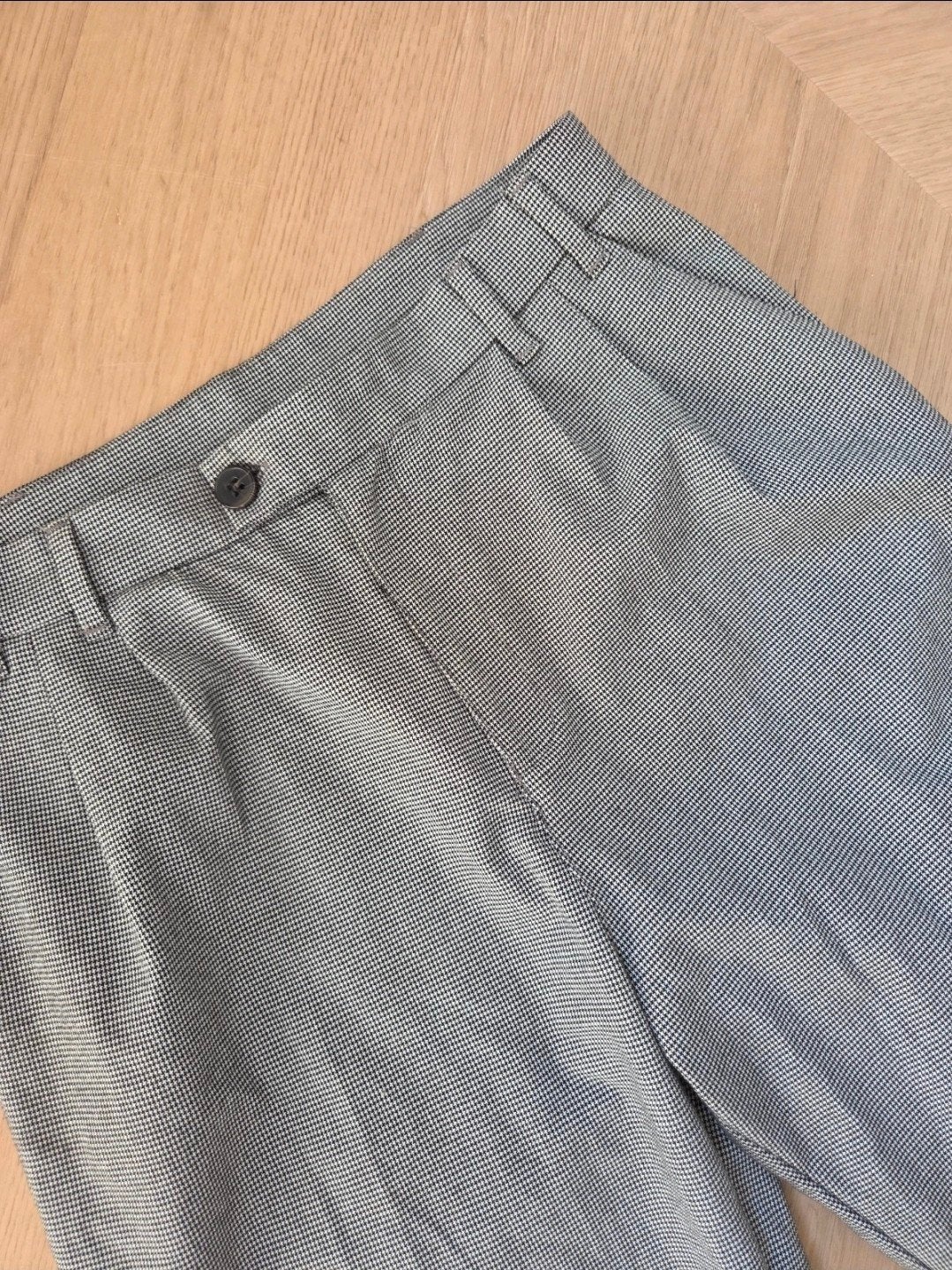 pied de poule patroon pantalon, Zwart, Maat 46/48 (XL) of groter, Ophalen of Verzenden, Zo goed als nieuw