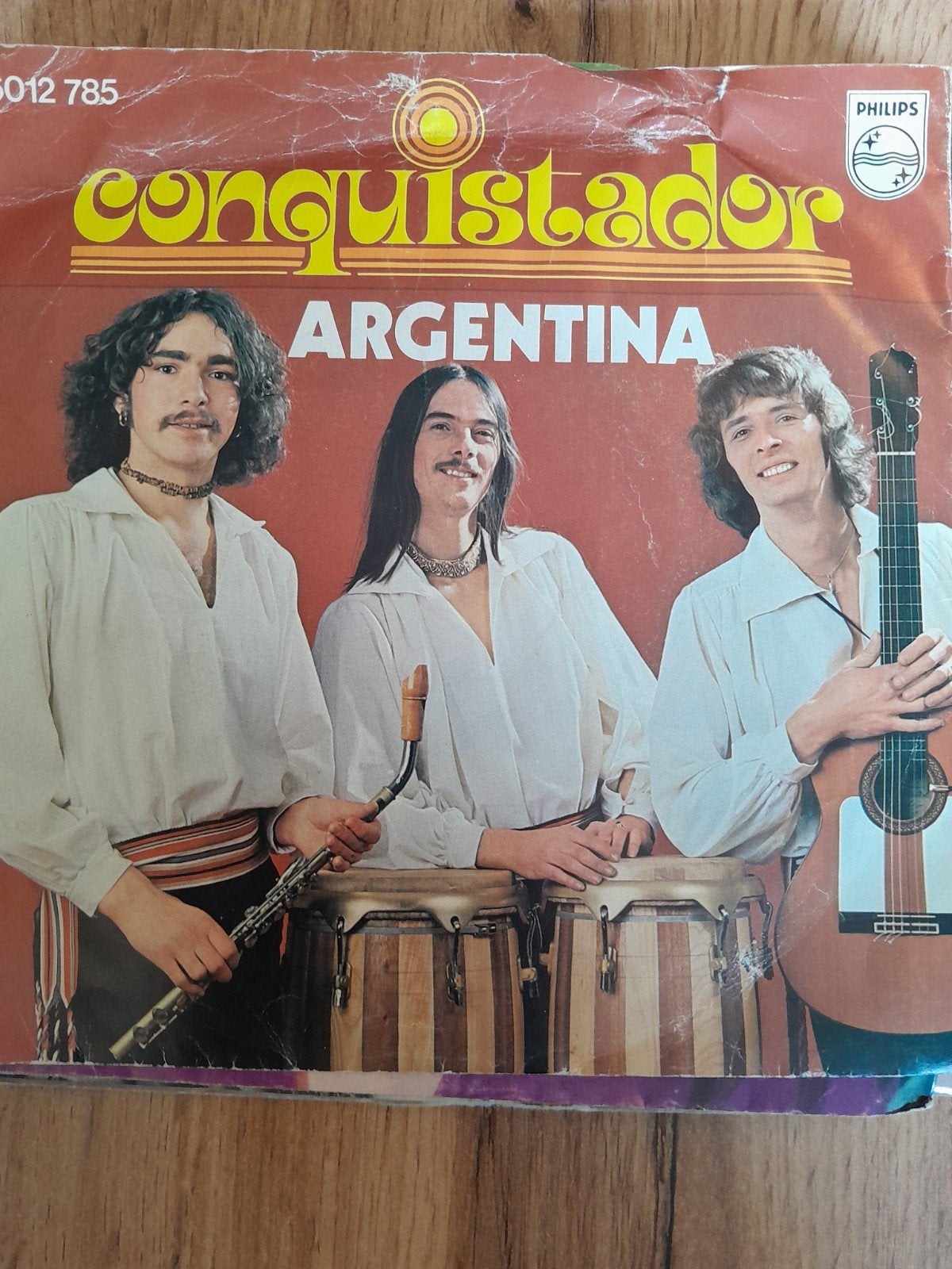 conquistador 7 inch argentina, Cd's en Dvd's, Ophalen of Verzenden, Zo goed als nieuw, Nederlandstalig