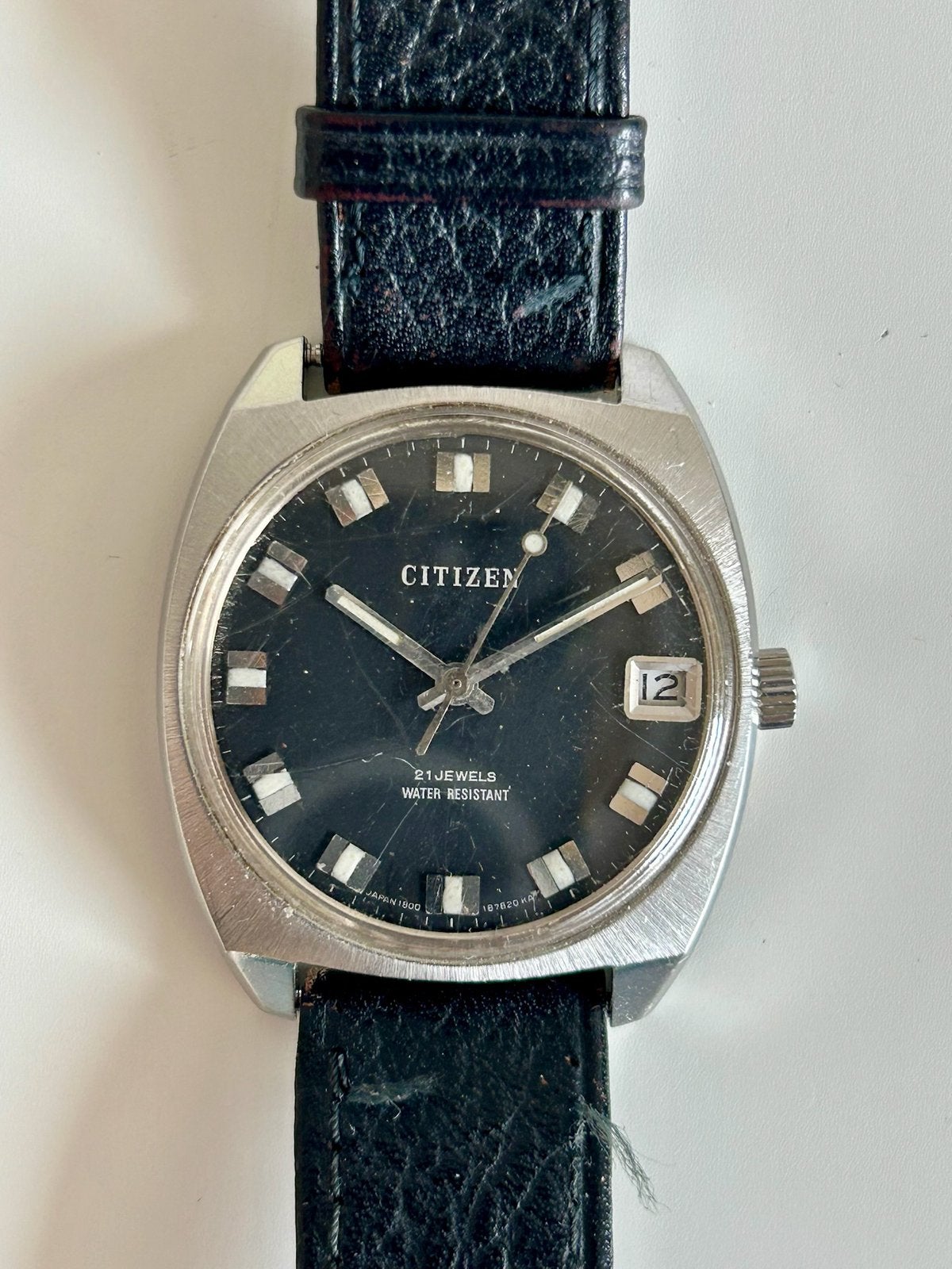 Citizen 21 Jewels Automatic – vintage jaren 70 herenhorloge, Staal, Met bandje, Polshorloge, Citizen