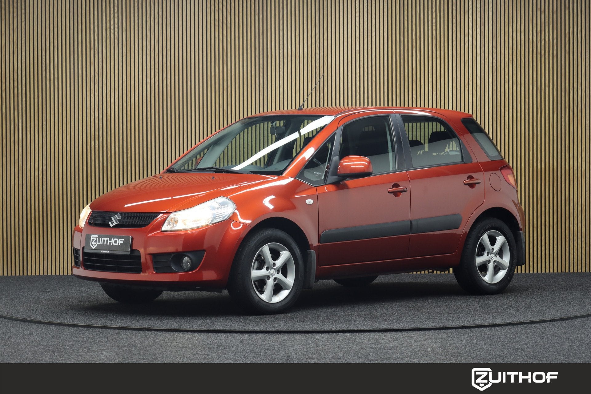 Suzuki SX4 1.6 Automaat Exclusive | Trekhaak | Clima | Elekt, Stof, Gebruikt, Zwart, 49 €/maand