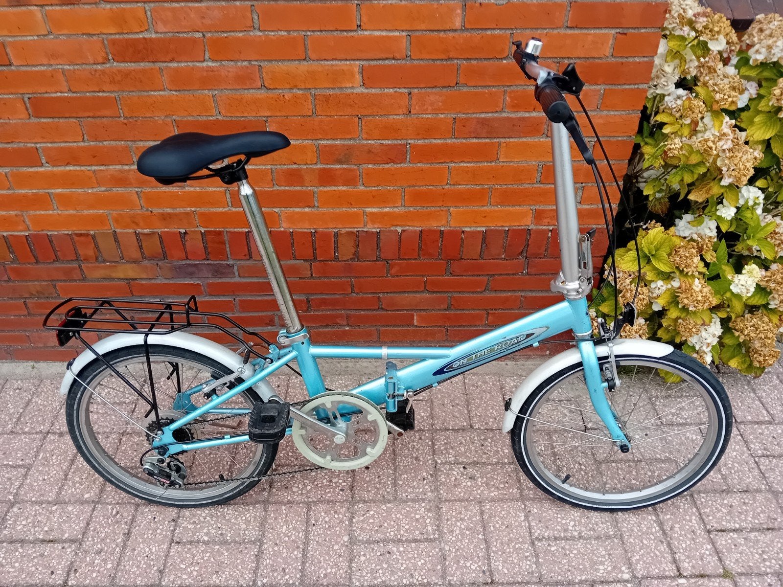 nette vouwfiets, Ophalen, Zo goed als nieuw, 20 inch of meer, Versnellingen