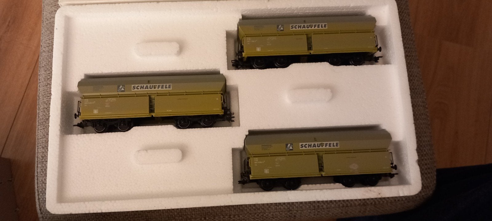 Te koop 3 x marklin  onderlos stort wagons  schauffele ho, Wisselstroom, Verzenden, Wagon, Zo goed als nieuw