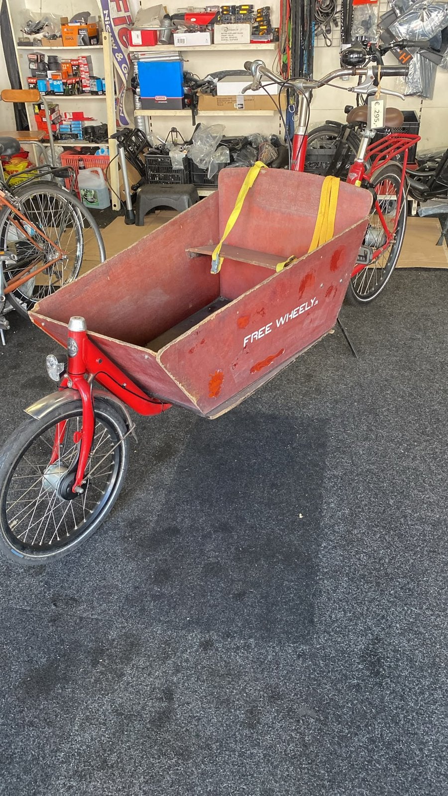Bakfiets, 8 versnellingen, Ophalen, Zo goed als nieuw, 4 kinderen of meer