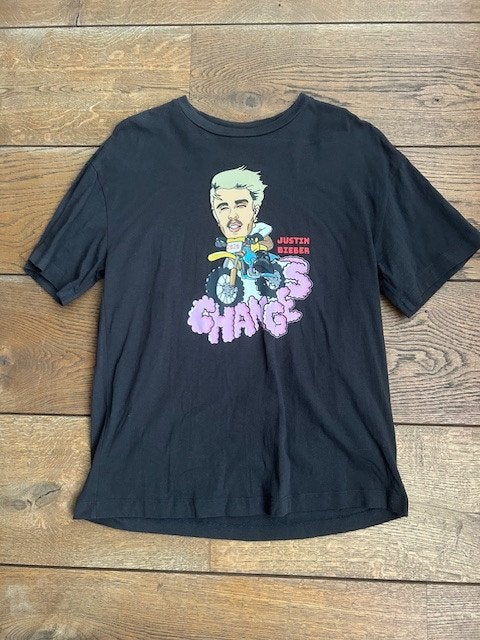 JUSTIN BIEBER shirt XS in ~~nieuw~~ staat, Verzenden, Zo goed als nieuw, Kleding