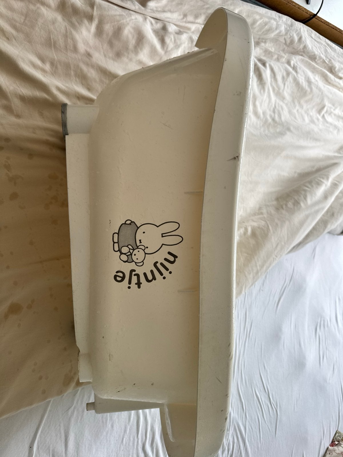 Bébé-jou Nijntje babybadje met thermometer, Ophalen, Gebruikt, Badje, Bébé-jou