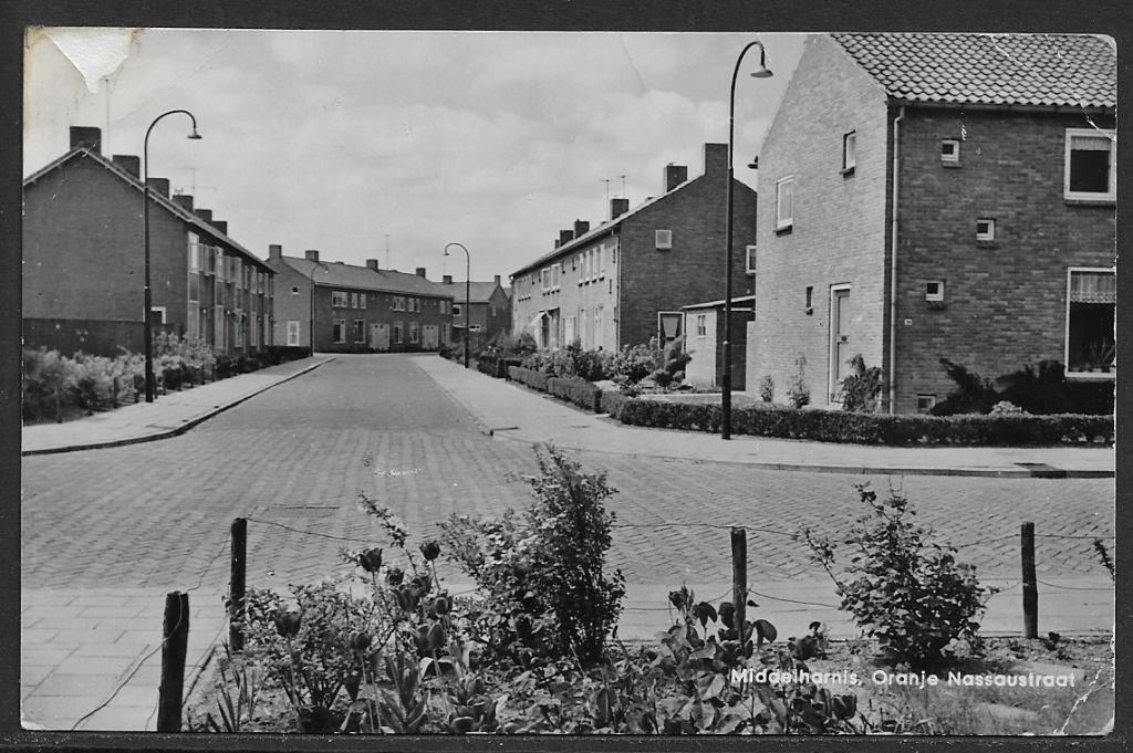 512 Middelharnis, Oranjenaustraat, Ophalen of Verzenden, Voor 1920, Gelopen, Zuid-Holland