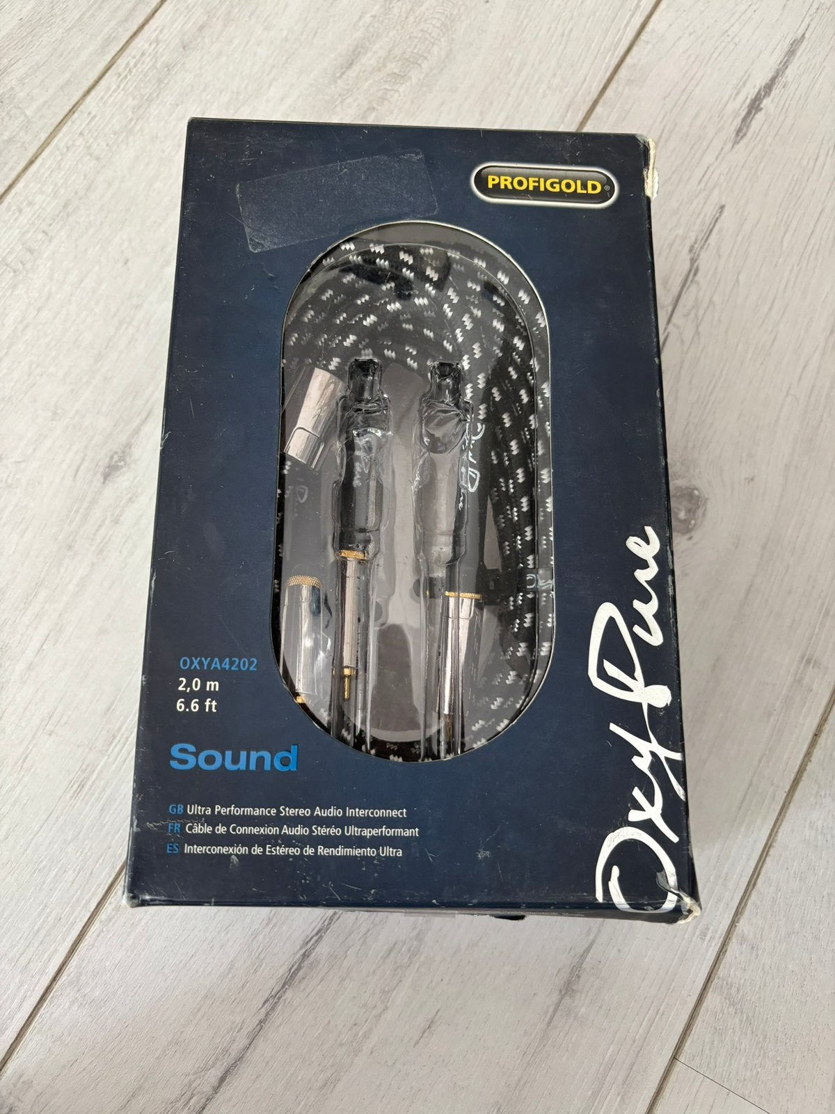 Profigold OxyPure Ultra Performance RCA kabel (2 meter), Audio, Tv en Foto, Audiokabels en Televisiekabels, Ophalen of Verzenden