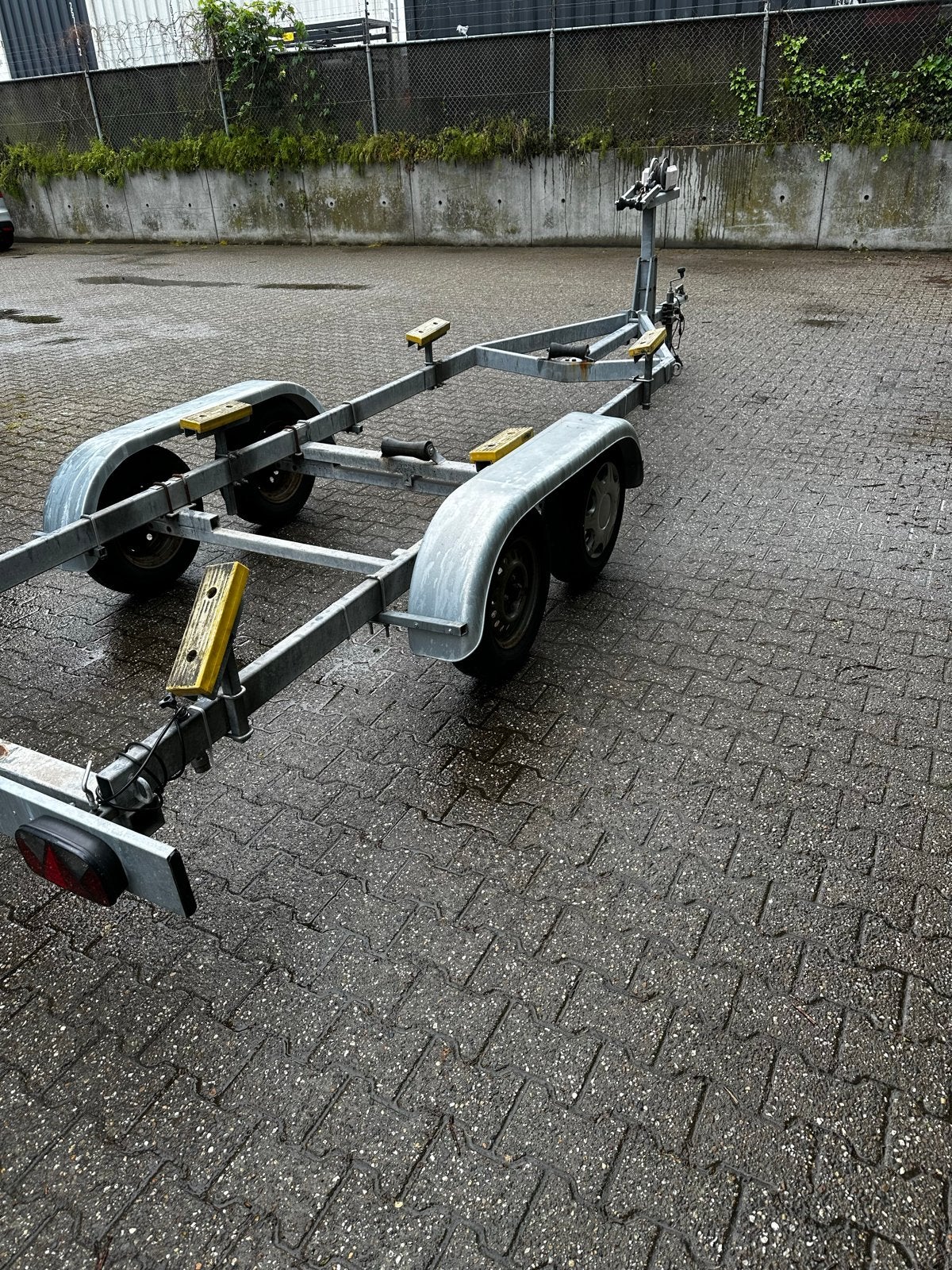 Pega Marlin boottrailer - Dubbelassig, stallingstrailer, Watersport en Boten, Ophalen, Gebruikt, 1500 tot 3000 kg, Sloepentrailer