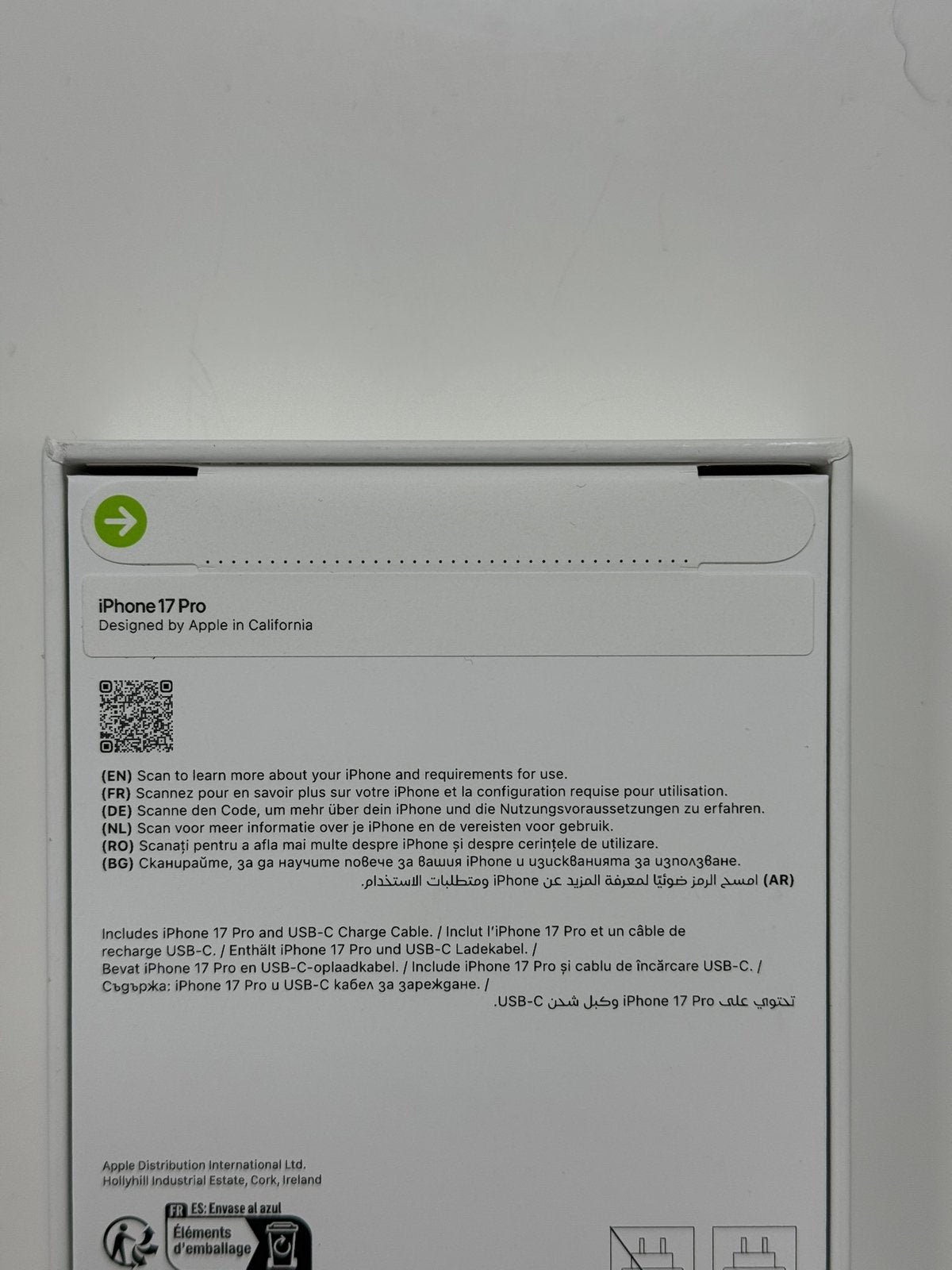 Apple iPhone 17 Pro 256GB geheel nieuw in gesloten doos, Overige modellen, Nieuw, Zonder simlock, Zonder abonnement