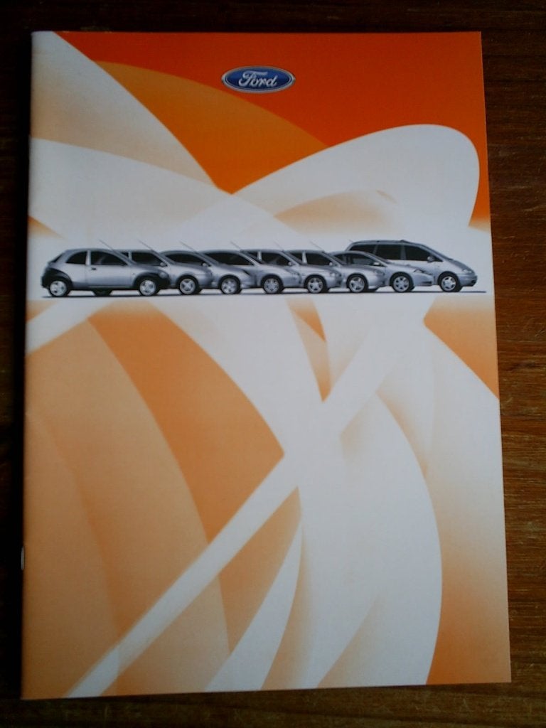 Ford o.a. Puma / Cougar 12 / 1998 16 pag., Boeken, Verzenden, Zo goed als nieuw, Ford