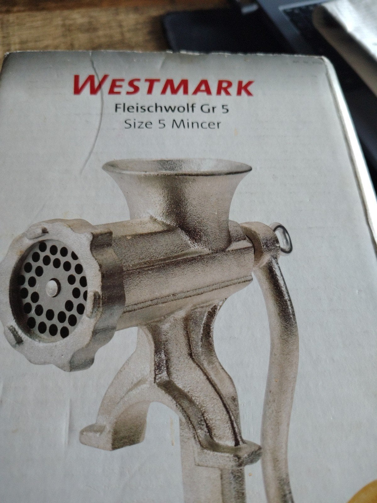 Westmark Vleesmolen GR 5 - Nieuw in originele verpakking, Overige typen, Ophalen of Verzenden, Metaal, Overige merken
