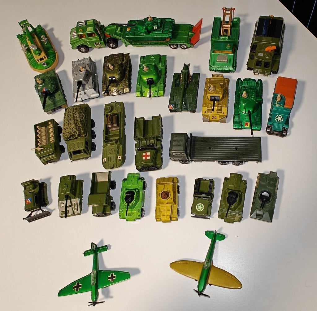 Matchbox Battle Kings verzameling - 28 delig, Ophalen of Verzenden, Zo goed als nieuw, Overige typen, Matchbox