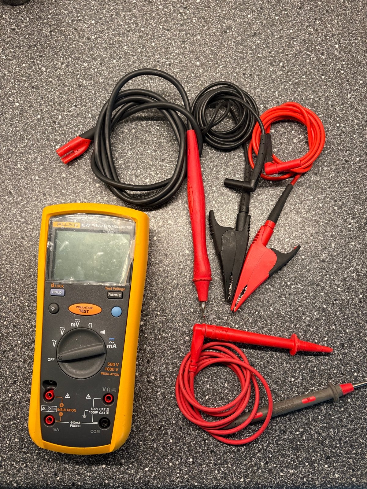 Fluke 1577 Isolatie Multimeter - Zo goed als nieuw, Ophalen of Verzenden, Zo goed als nieuw, Multimeter