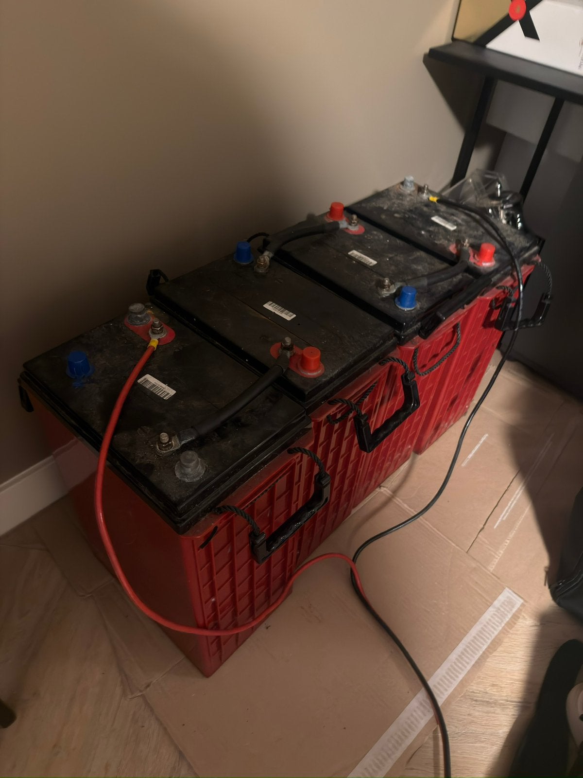 24V 400Ah accuset voor Torqeedo elektromotor + Zenith lader, Ophalen, Gebruikt