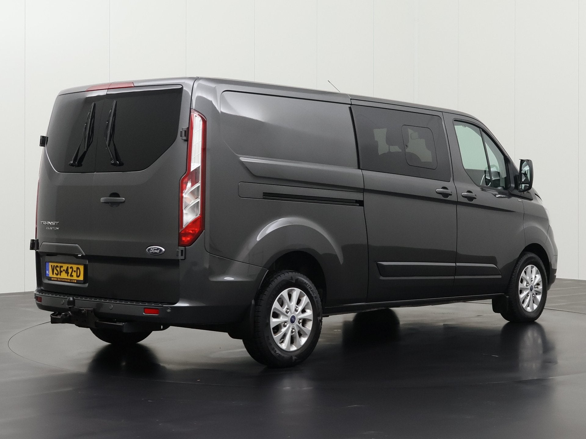Ford Transit Custom 2.0TDCI 170PK Automaat Lang Dubbele Cabi, Auto's, Diesel, 170 pk, Ford, 1500 kg
