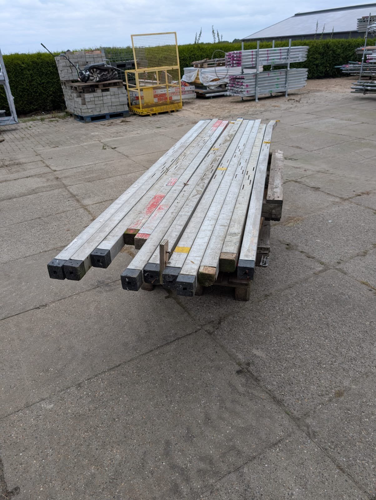 Metselprofiel 3 meter 20 lang aluminium, Ophalen, Gebruikt, 250 mm of meer