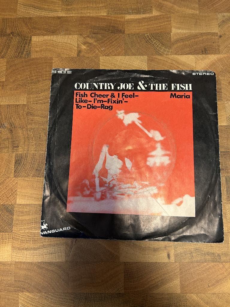 Country Joe, Fish Cheer & I feel like I'm single, Ophalen of Verzenden, Gebruikt, Pop, Single