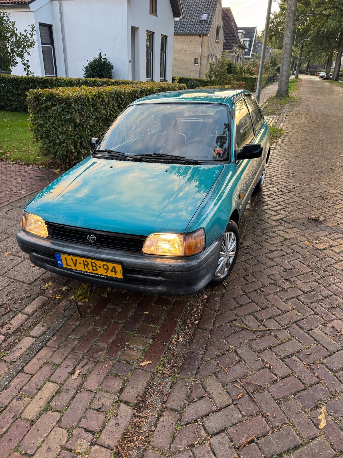 Toyota Starlet 1.3 XLI AUT E2 1995 Groen, Ophalen, Nieuw, Toyota, Bumper
