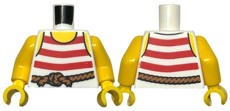 Lego Pirates Minifig Torso Piraten (NIEUW), Lego, Nieuw, Losse stenen, Pirates