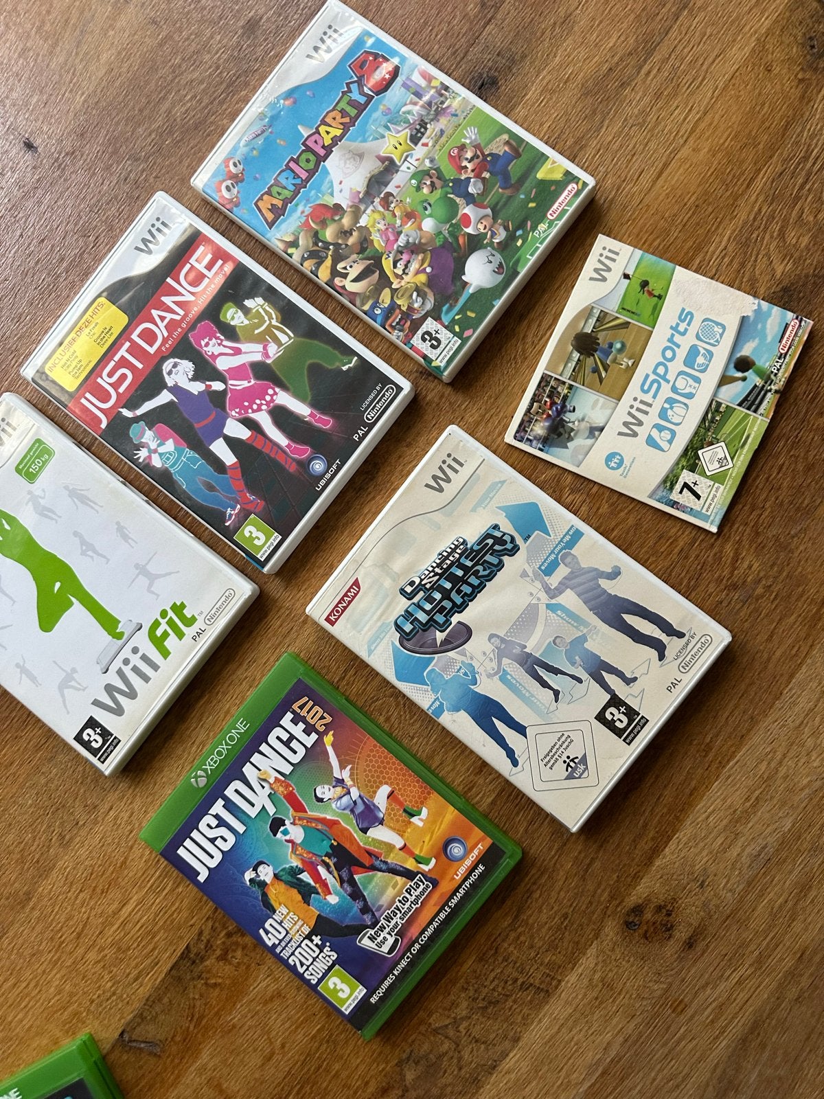 Wii games mario just dance met evt. Balance Board en dansmat, Spelcomputers en Games, Muziek, Gebruikt, Eén computer, Ophalen of Verzenden