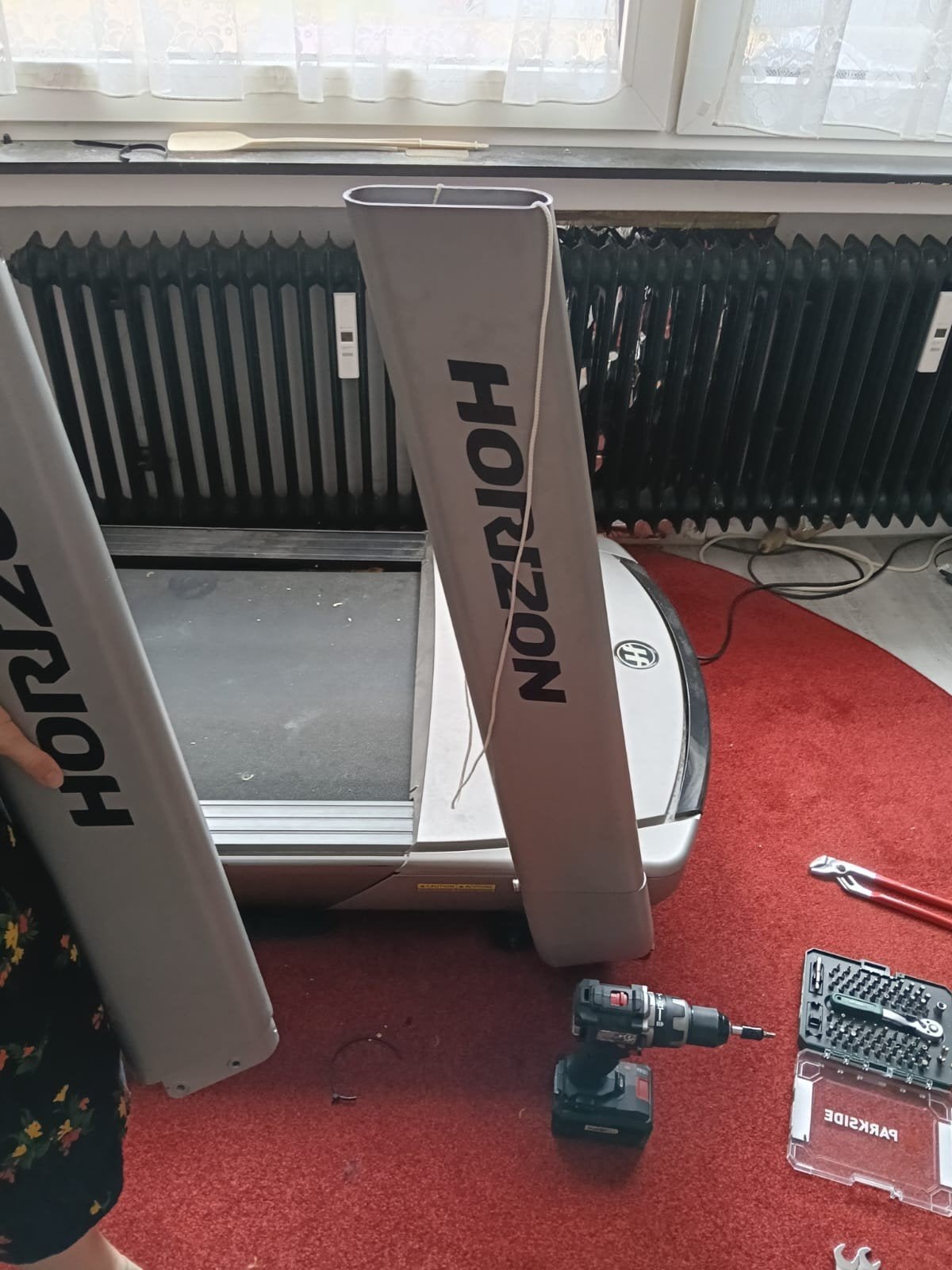 Horizon Fitness Loopband Paragon X - Gebruikt, Ophalen, Gebruikt, Metaal, Loopband