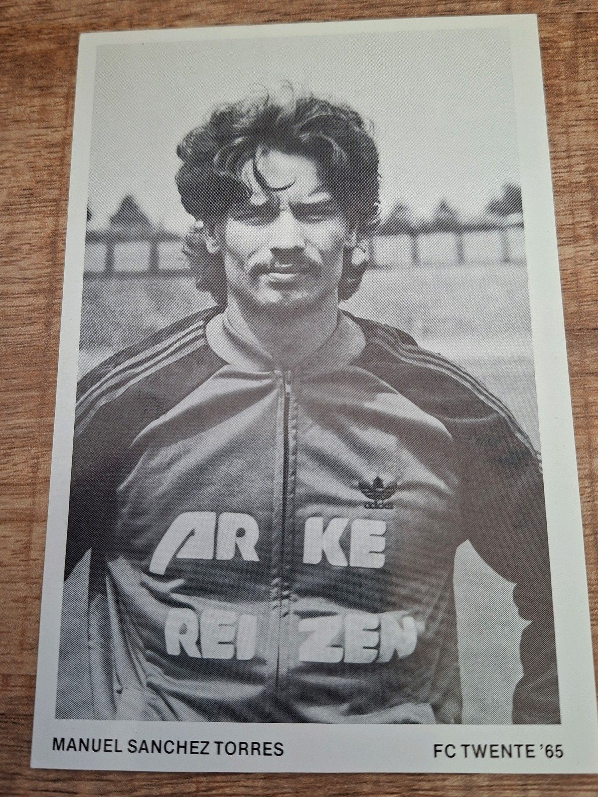 Spelerskaart Manuel Sanchez Torrez FC Twente 1981-1982, Ophalen of Verzenden, Zo goed als nieuw, F.C. Twente, Spelerskaart