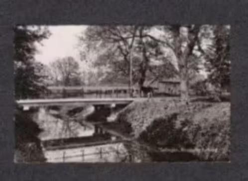 Sellingen Ter Borg Westerwolde Brug Schaapskooi 1961., Ophalen of Verzenden, 1960 tot 1980, Gelopen, Groningen