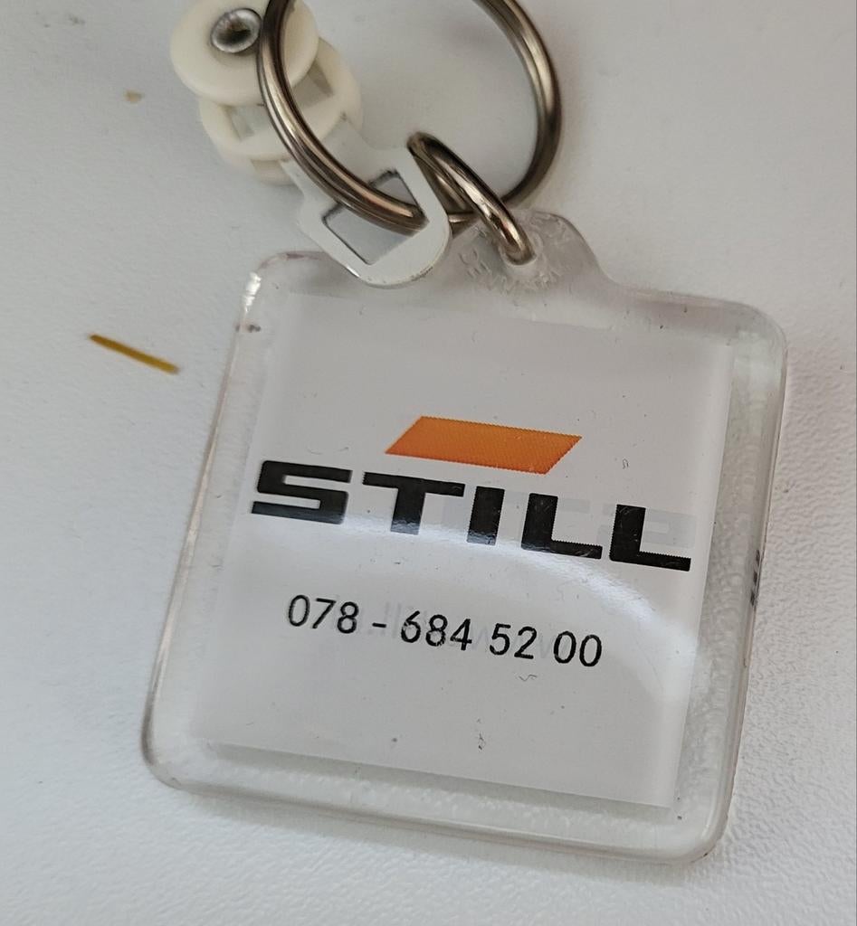 Sleutelhanger met STILL logo, Ophalen of Verzenden, Gebruikt, Merk