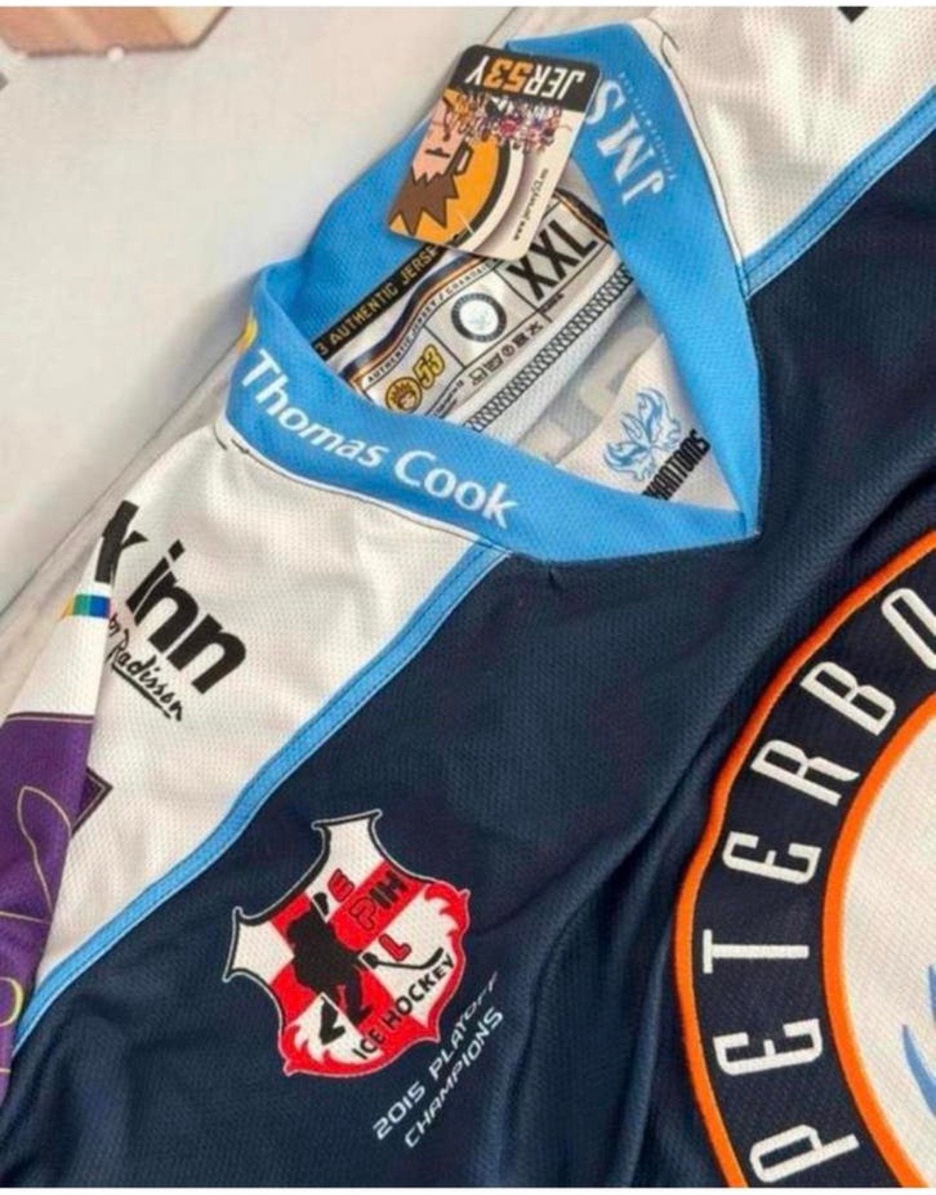 2015-2016 PETERBOROUGH PHANTOMS ijshockey shirt XXL scott 88, Nieuw, Ophalen of Verzenden, H, Kleding