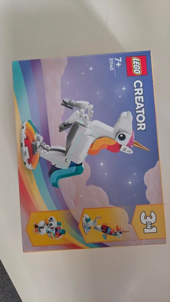 LEGO Creator 3in1 Magische Eenhoorn 31140 - Nieuw, Ophalen of Verzenden