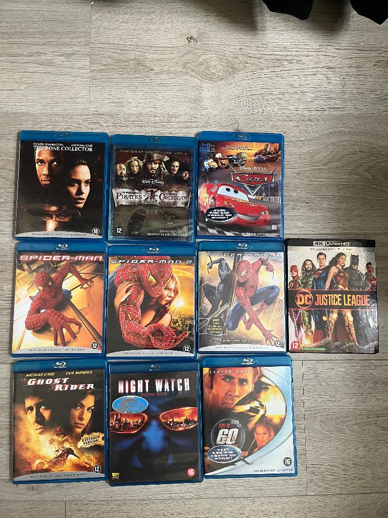 9 verschillende Blu-Ray en 1 4K/Blu-Ray (los of alles in 1), Cd's en Dvd's, Blu-ray, Ophalen of Verzenden, Zo goed als nieuw