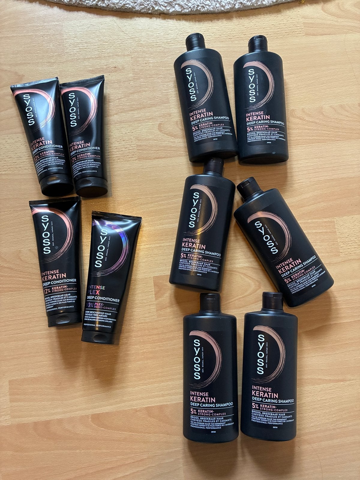 Syoss Intense Keratin Shampoo & Conditioner Set, Ophalen of Verzenden, Nieuw, Shampoo of Conditioner