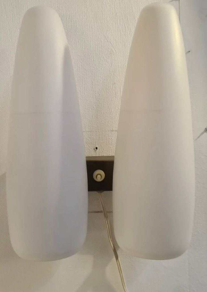 Philips, Louis Kalff Midcentury wandlamp (1950), Huis en Inrichting, Ophalen, Philips, Grijs, E27 (groot)