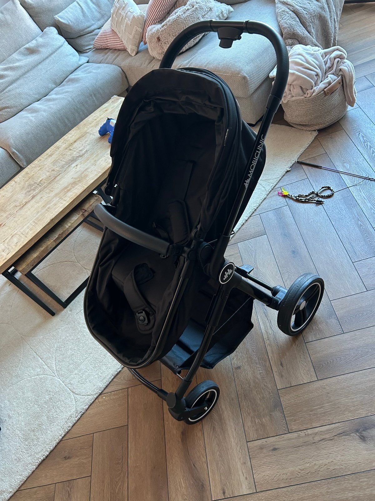 Mobiclinic Kinderwagen - Zwart, Zo goed als nieuw, Ophalen of Verzenden, Zo goed als nieuw, Kinderwagen, Overige merken