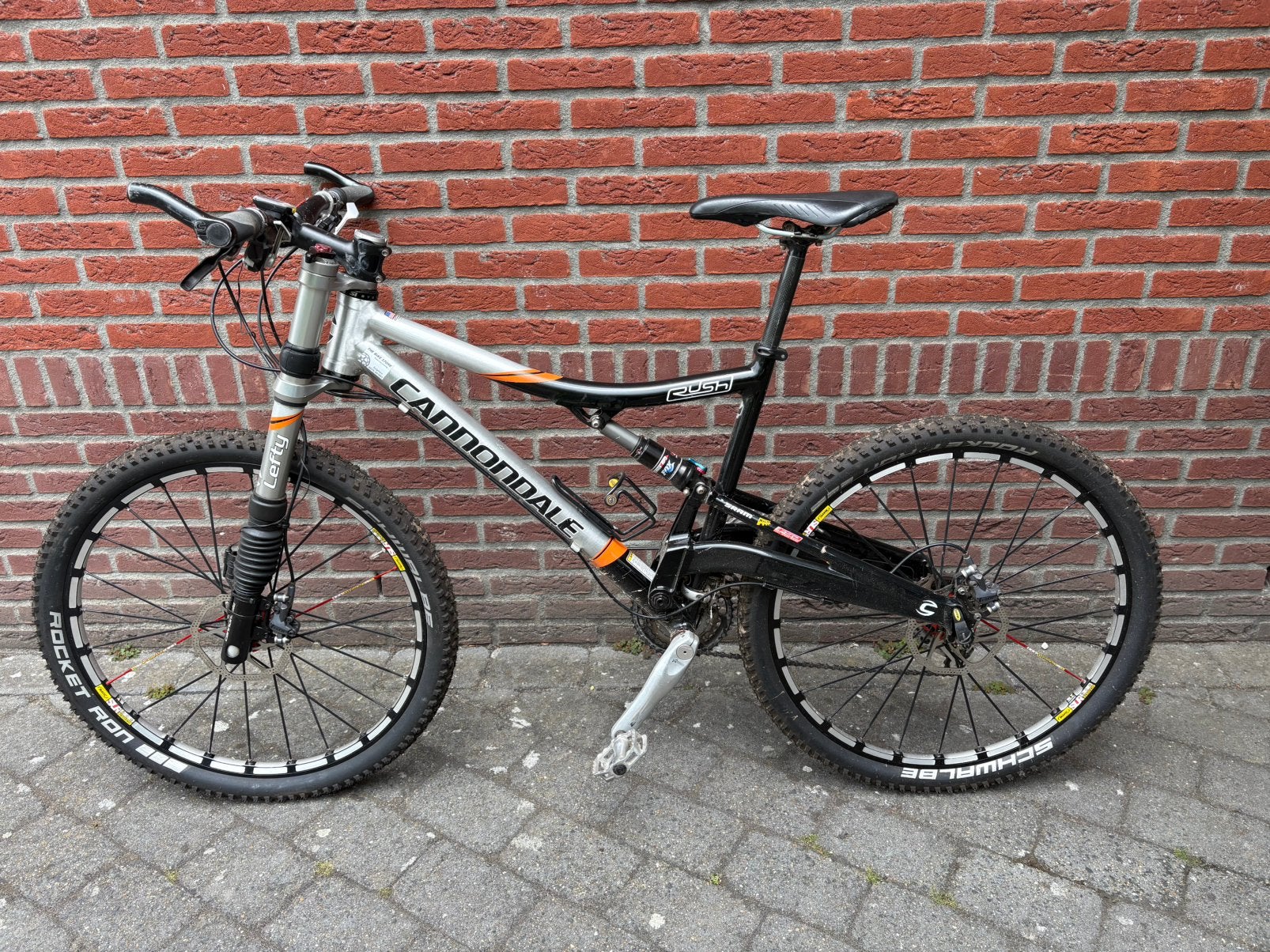 Cannondale Rush Lefty, mooie staat, zie foto’s, Gebruikt, Schijfrem, Ophalen, Overige merken