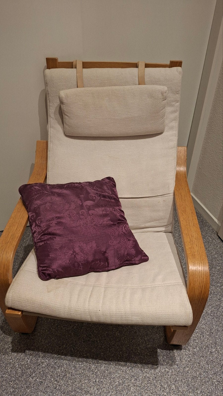 IKEA POÄNG fauteuil, Ophalen, Gebruikt, Overige kleuren, Stof