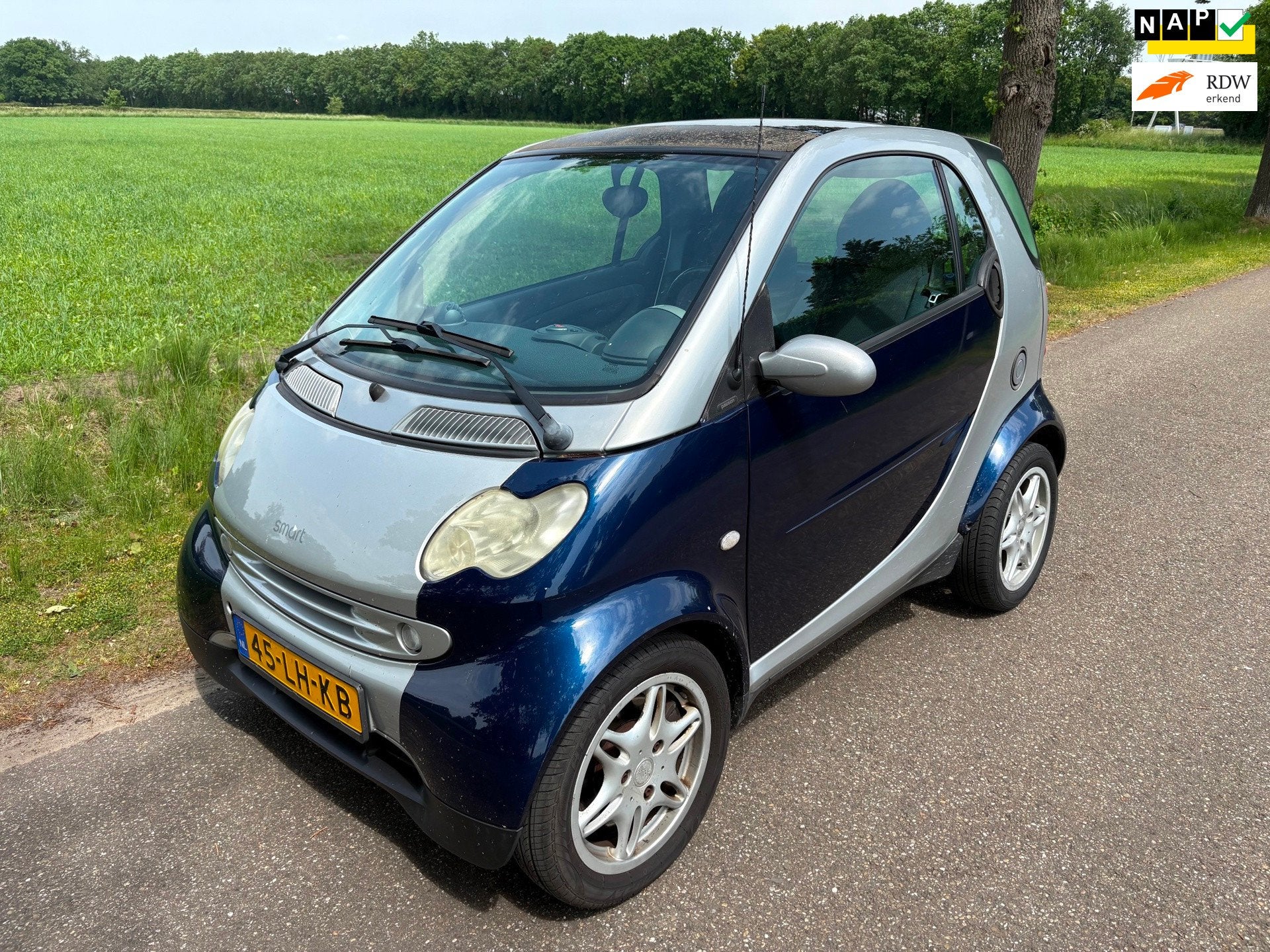 Smart City-coupé Smart & passion Airco/Automaat/NW APK Elek, Auto's, Smart, Automaat, 18 €/maand, Origineel Nederlands, Bedrijf