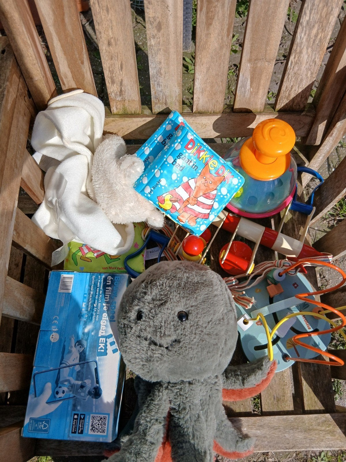 2 tassen met Baby kinderspeelgoed
Ophalen voor 5 euro, Ophalen of Verzenden, Overige typen