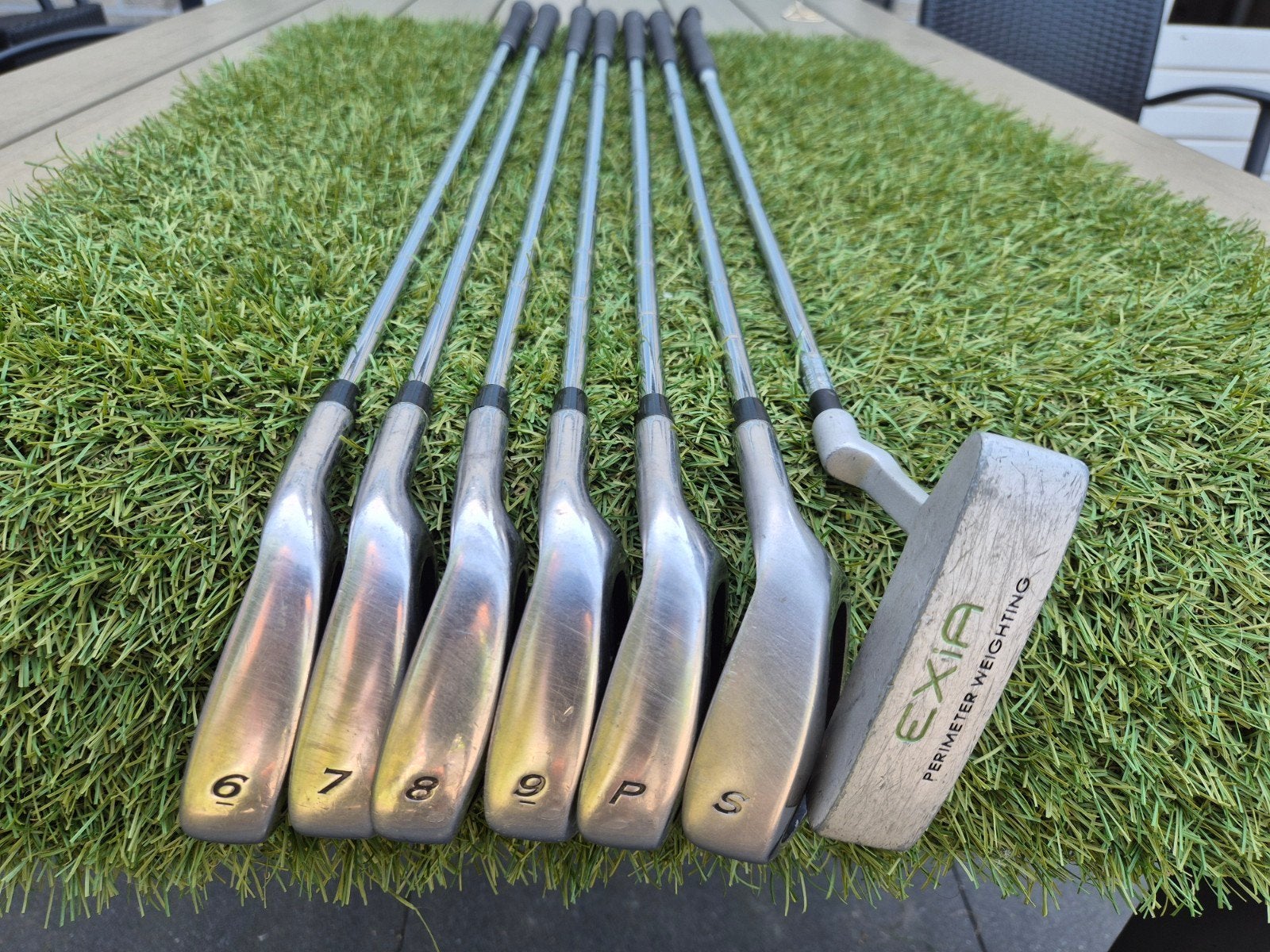 Black Diamond  heren golfset, Sport en Fitness, Golf, Ophalen of Verzenden, Gebruikt, Set