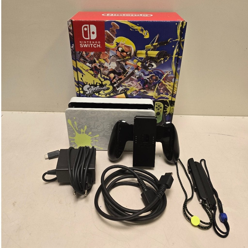 Nintendo Switch Oled | 64GB (838933), Nintendo of Europe GmbH, Info@naw.nl, Goldsteinstrasse 235, 60528 Frankfurt am Main, Duitsland