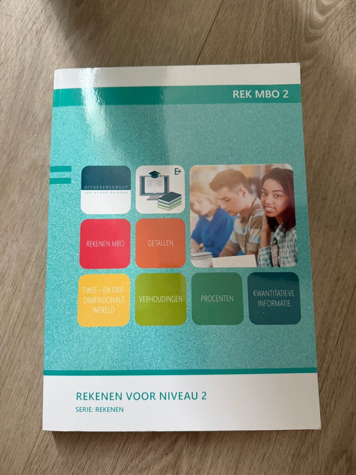Rekenen mbo 2 boek, Ophalen, Zo goed als nieuw, Overige niveaus